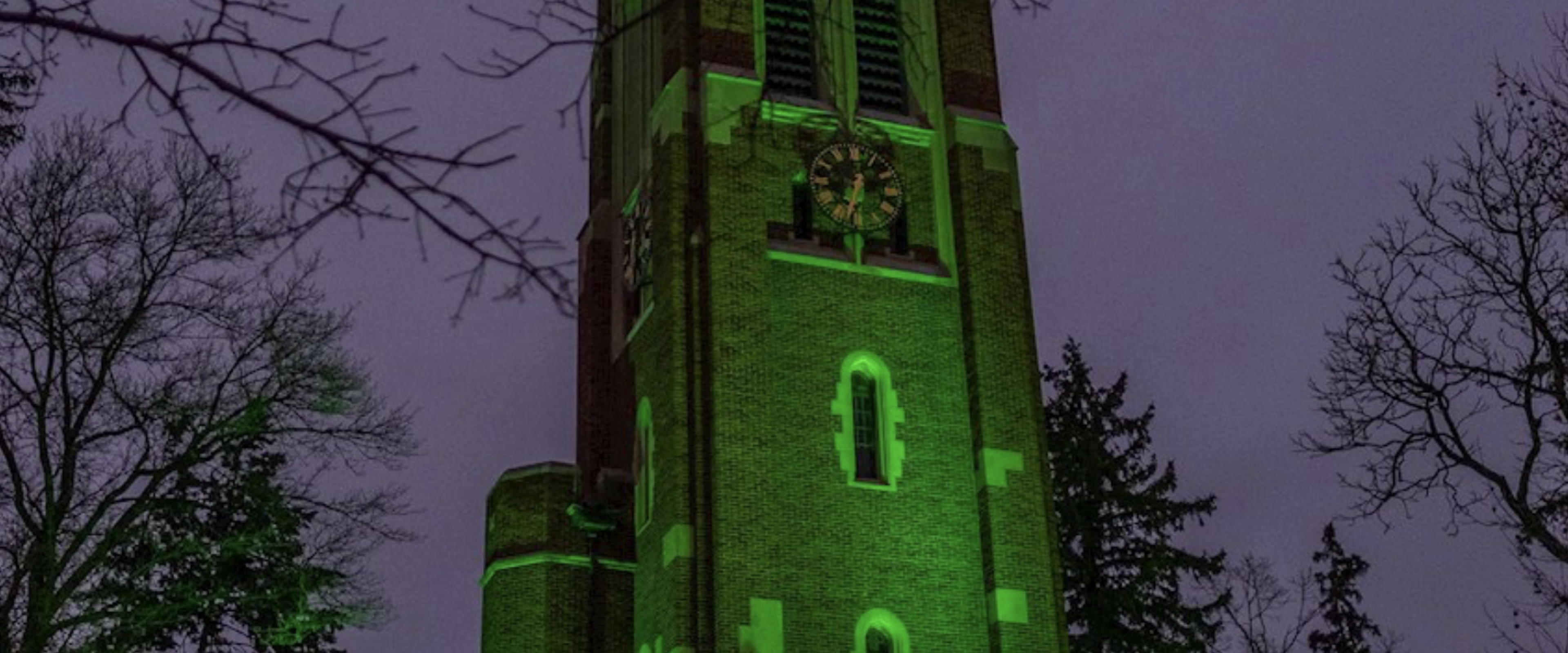 A clock tower